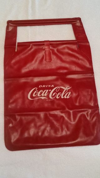 Very Rare Vintage Drink Coca - Cola Water Carrier Carry Bag Unique Htf Unique