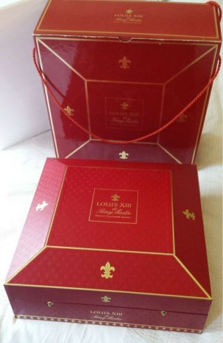 Remy Martin Louis Xiii Grande Champagne Cognac 1.  75 L Empty Case,  Outer Box Euc