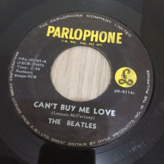 The Beatles 45 Rpm Philippines 7 " Cant Buy Me Love