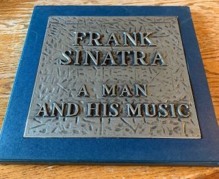 Frank Sinatra A Man And His Music Rare Limited Edition Signed 1719