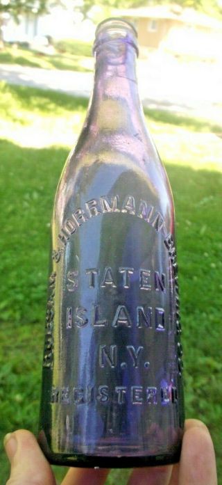 Amethyst Beer Rubsam & Horrmann Staten Island,  Ny 1910 