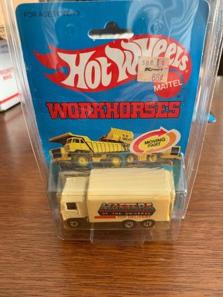 Hot Wheels No 2548 Masters Of The Universe Highway Hauler 1979 On Card
