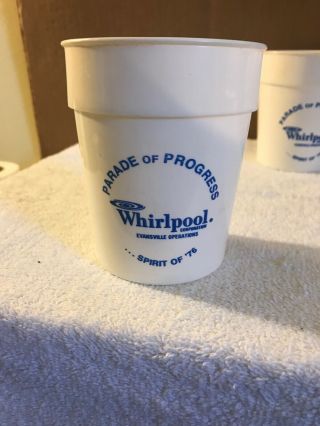 5 Vintage NOS Whirlpool Corp.  20th Aniv.  Evansville,  IN 2