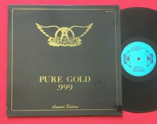 Aerosmith Pure Gold.  999 Rare Limited Edition Promo Lp 1979 Outtakes Demo