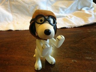 Vintage 1966 Snoopy Wwi Flying Ace - Peanuts Pocket Doll 7 "