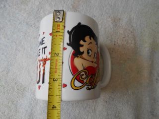 1998 King Features Co.  Betty Boop Coffee Cup Mug Some Like It Hot
