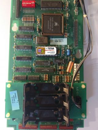 Williams WPC - S CPU U22 security chip Tales Of The Arabian Nights pinball machine 3