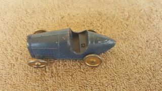Tootsietoy 1920s /1930 ' s Rare 3 Inch 23 Blue Small OPEN WHEEL RACE Car 5