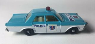 Phantom Matchbox Lesney 55/59 Ford Galaxie Custom Police Car. 3