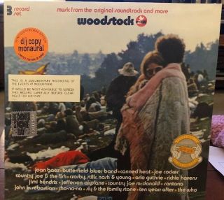 Various Artists - Woodstock Ost (mono 3 Lp Set) Rsd 2019