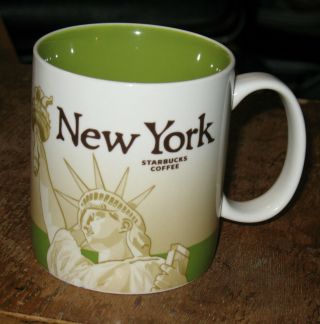 Starbucks 2010 Collector Series York 16 Oz.  Coffee/tea Mug Cup