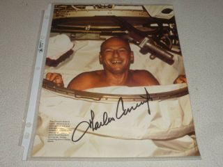 Astronaut Nasa Pilot Autographed Pete Conrad Signed Photo Skylab Ii Apollo Xii