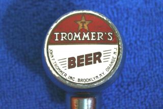 Vintage Robbins Trommer ' s Beer Ball Beer Tap Gear Shift Knob Handle Accessory 2