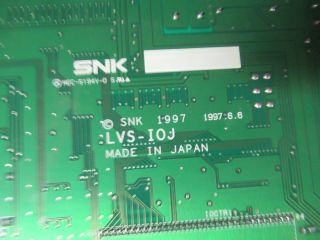 HYPER 64 neo geo i/o pcb board only ARCADE GAME PART c72 3