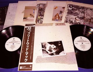 Fleetwood Mac " Tusk " 1979 Japan 1st Issue 2lp Set W/obi & Inserts Stevie Nicks