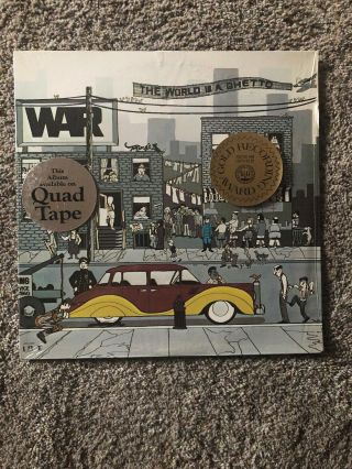 War - The World Is A Ghetto V/nm - M.  Opened But Never Played