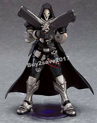Good Smile Max Factory Reaper Overwatch Figma 393 Action Figure Usa Seller
