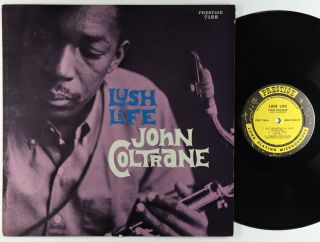 John Coltrane - Lush Life Lp - Prestige - Prlp 7188 Mono Dg Rvg Vg,