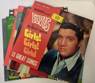 Nine Elvis Presley Soundtrack Lp Albums_frankie And Johnny_kissin 