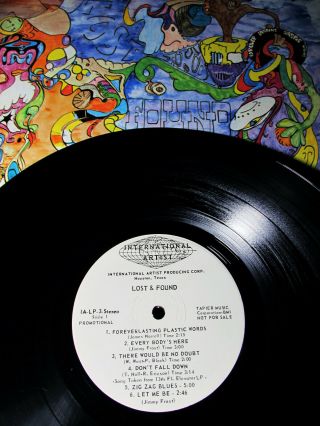 1968 White Label Promo The Lost And Found ● Psych Garage ● 13th Floor Elevators