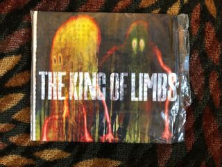 Radiohead The King Of Limbs 2x10 " Lp Album Clear Vinyl Newspaper Edition Nm
