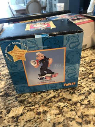 Extremely Rare Popeye As Police Officer Figurine Limited Edition Of 3600 Statue
