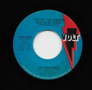 Newcomers - You Put The Sunshine Back In My World / Still A Boy In My Heart 4049