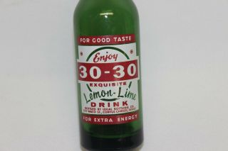 30 - 30 Lemon Lime Soda Bottle,  Corpus Christi,  Texas 1961