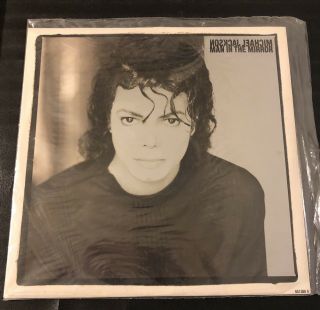 Michael Jackson 12 " Vinyl Lp Man In The Mirror - Ronald Mcdonald Rare Uk Import