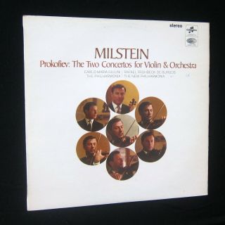Listen To The Full Record: Nathan Milstein - Prokofiev - Columbia Sax 5275 - Ed1