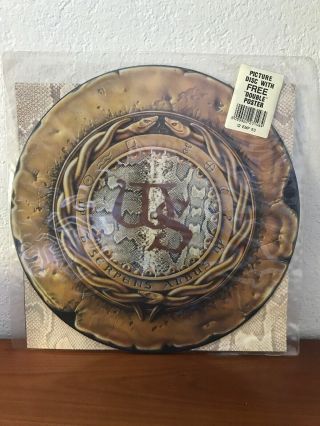 Whitesnake Give Me All All Your Love 1987 Emi Picture Disc W/double Poster