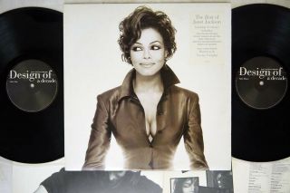 Janet Jackson Design Of A Decade 1986/1996 A&m 540 400 - 1 Eu Vinyl 2lp