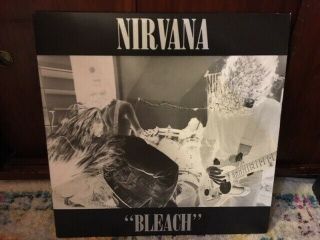 Nirvana ‎– Bleach Vinyl Lp Record Album Kurt Kobain Mudhoney Fang Punk Grunge