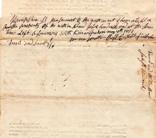 1794,  Phinehas Stebbins,  Wilbraham,  Mass; signed trio of writs 7