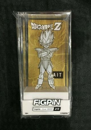 Anime Expo Ax 2019 Exclusive Bait Vegeta Figpin Limited Edition 1000