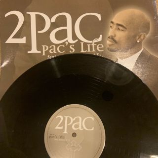 2pac Tupac Pac’s Life Rare Vintage 12” Vinyl Record Rap Hip Hop Makaveli Dre NWA 3