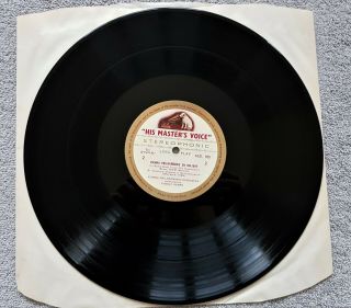 HMV ASD 525 Vienna Philharmonic On Holiday Rudolf Kempe ED 1 Cream / Gold Label 6