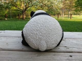 Panda Figurine Crawling Country Resin Statue Ornament Panda Bear 10 in. 3