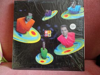 Devo Lp Smooth Noodle Maps 1990 Red Vinyl Never Played Enigma Dutch East Wax