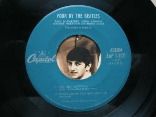 Beatles 1964 0riginal Extended Play 