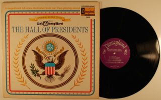 The Hall Of Presidents Ost Lp Nm 1972 Disneyland With Booklet Disney