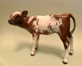 Breyer Custom Cow Calf Ooak Longhorn Ayrshire Traditional Scale