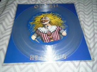 Headlong 12 " Clear Vinyl - Queen Freddie Mercury