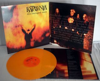Katatonia Discouraged Ones Orange Vinyl Lp Limited Ed Century Media (2009)