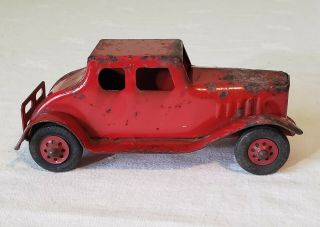 Early Girard Toys Pressed Metal Ford COUPE CAR 20 ' s V RARE 2