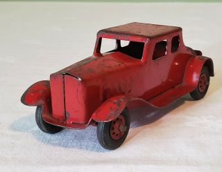 Early Girard Toys Pressed Metal Ford COUPE CAR 20 ' s V RARE 3