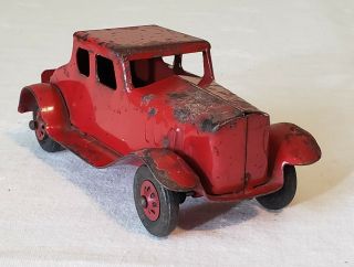 Early Girard Toys Pressed Metal Ford COUPE CAR 20 ' s V RARE 4