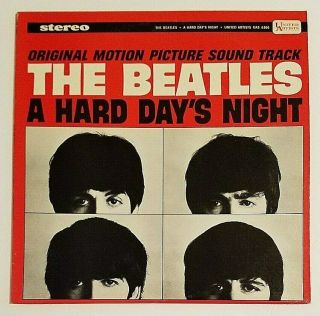 The Beatles Stereo Lp Record " A Hard Day 
