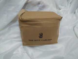 The Ritz Carlton Lunch Bag Insulated Beige