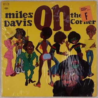 Miles Davis: On The Corner Us Columbia Kc 31906 ’72 Jazz Funk Shrink Gf Vinyl Lp